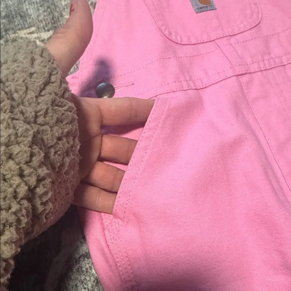 NWT Carhartt Baby Flannel Lined Overalls